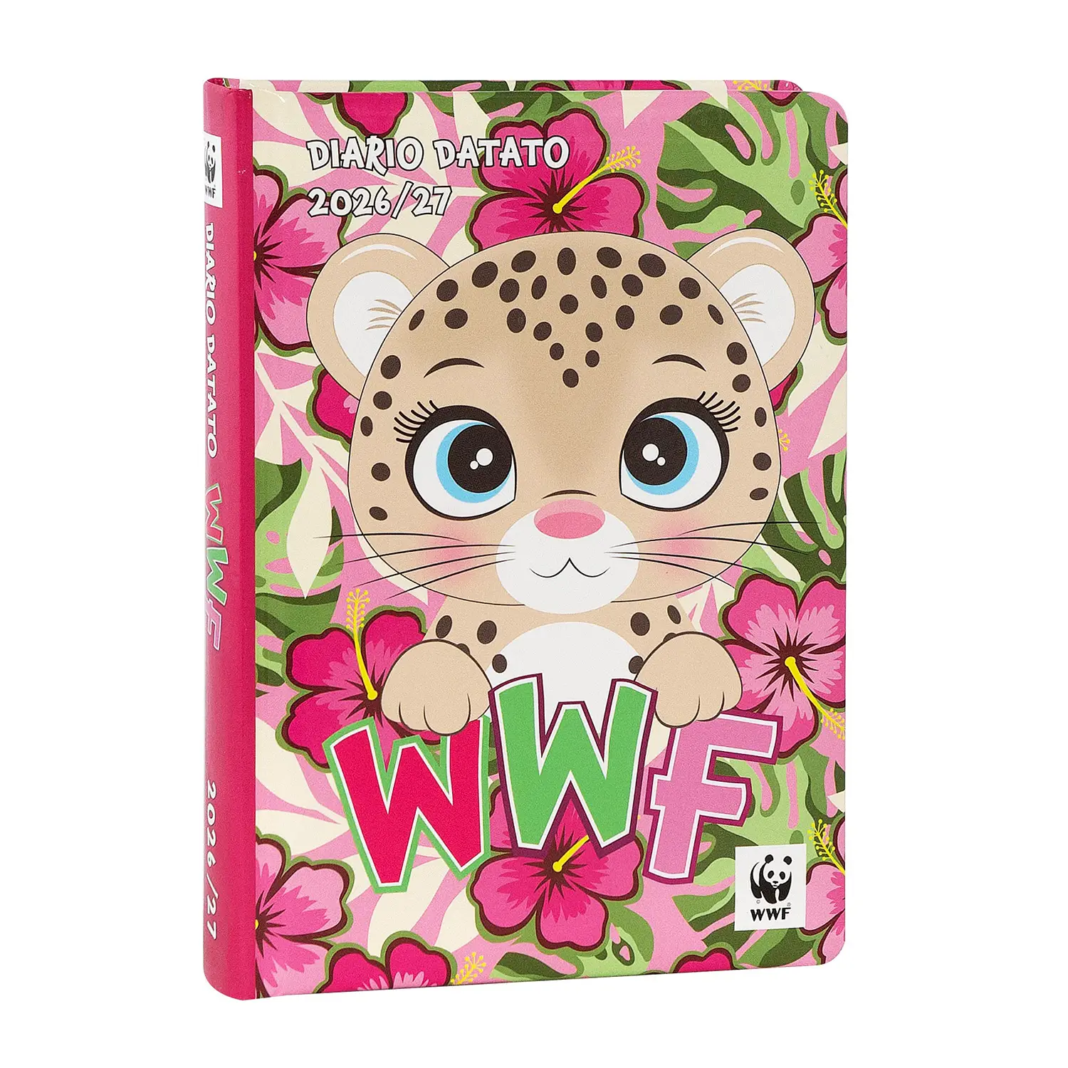 Diario Scuola WWF 2026-2027 Leopardo 12 Mesi - diari