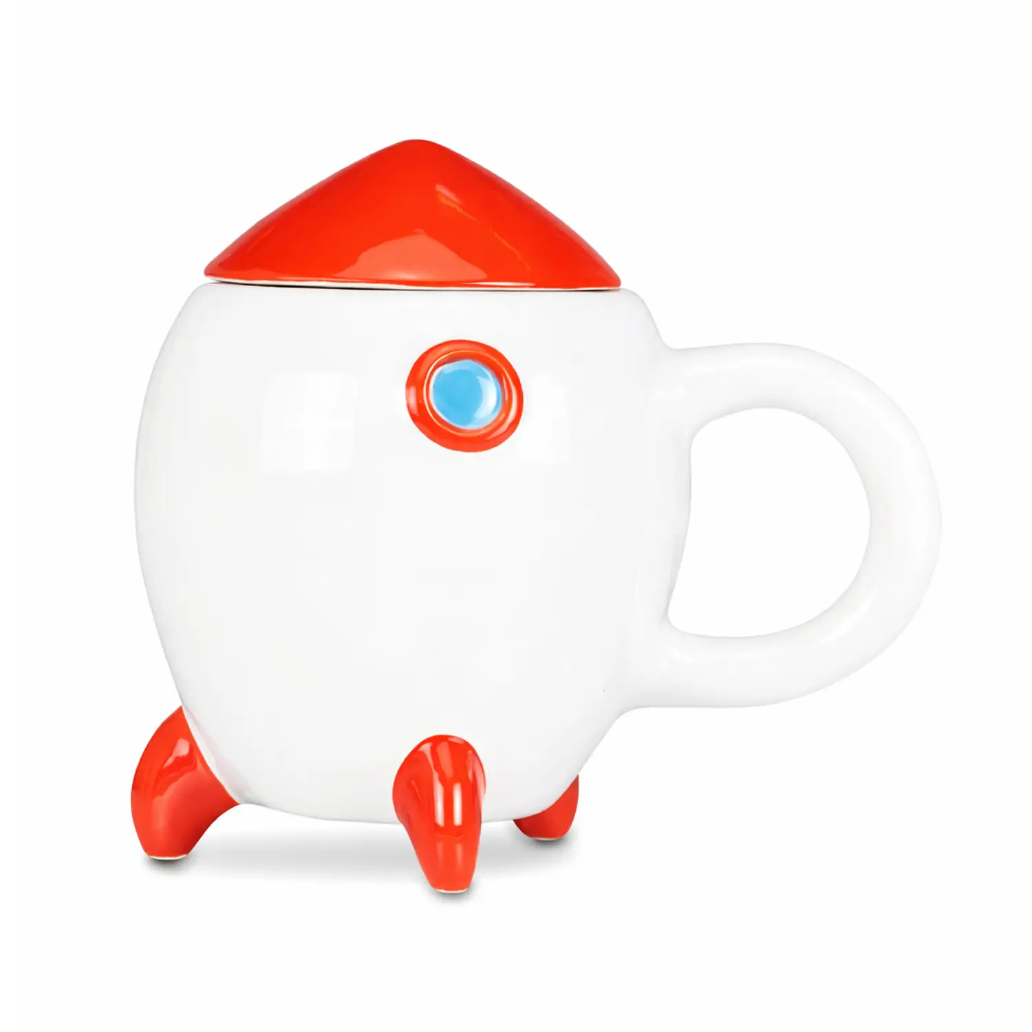 Tazza Cartomania Spazio Ceramica con Tappo - articoli da tavola