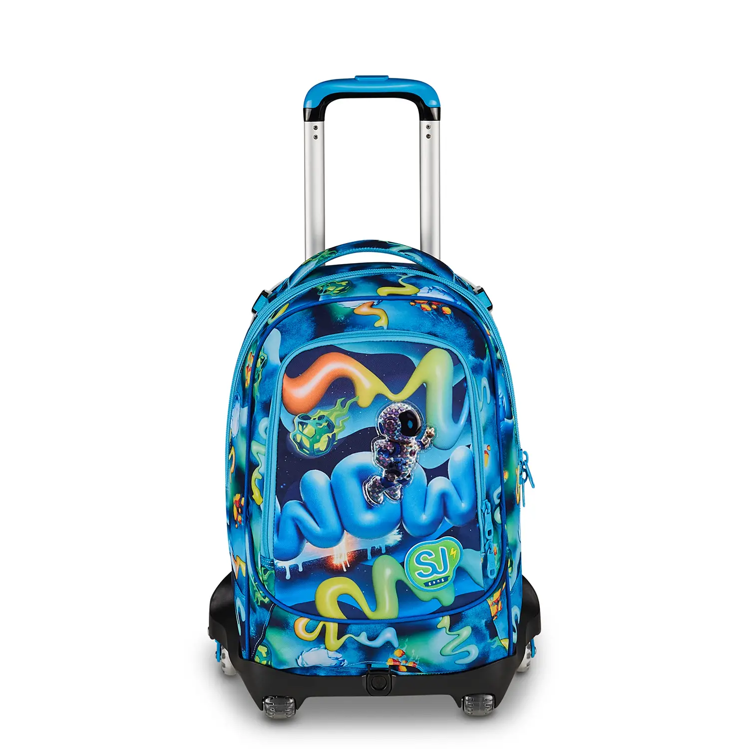Zaino Trolley Scuola SJ Gang Jack 8WD Space Ride 34 Litri - zaini trolley