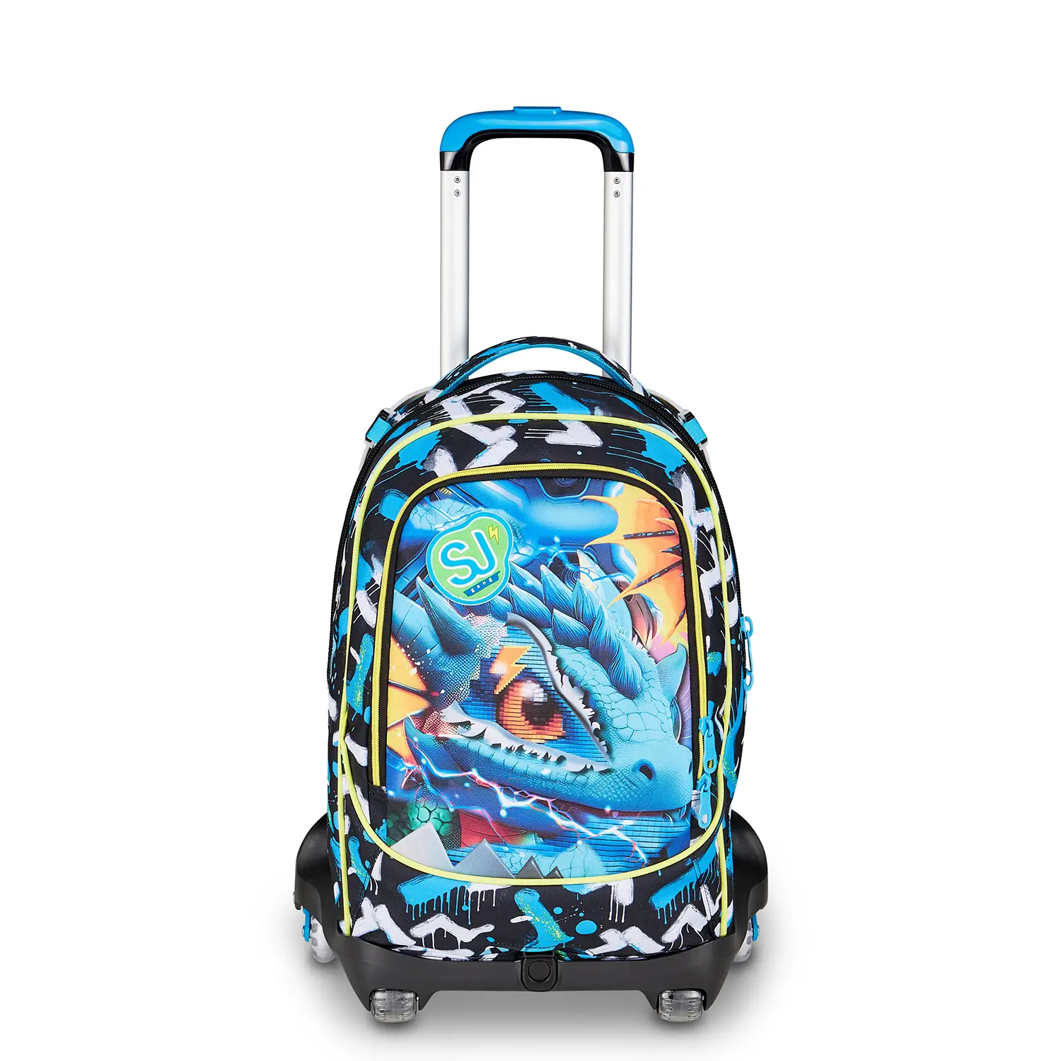Sj Gang Metal Dragon Boy Zaino 34 Litri con Trolley Jack-8wd - zaini trolley