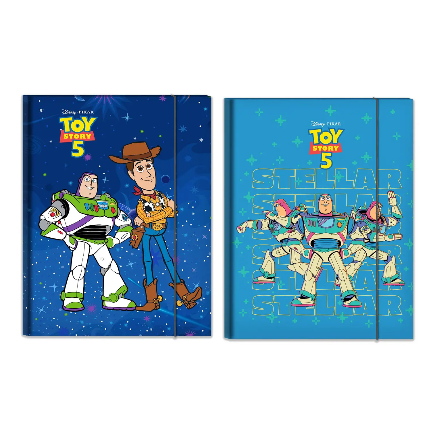 Toy Story 5 Cartellina con Elastico 25x34x1 cm - Archiviazione