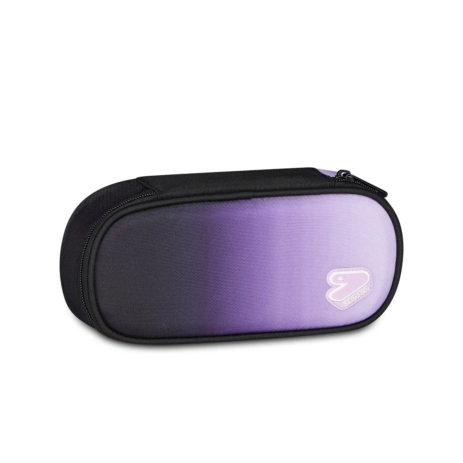 Portapenne Seven The Shade Tech Pencil Bag Round Plus Grs Lilla - bauletti tombolini bustine
