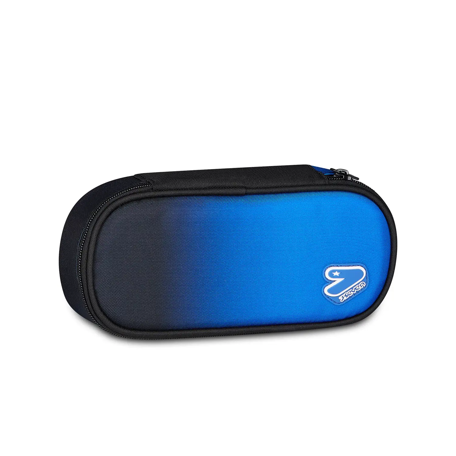 Portapenne Seven Shade Tech Pencil Bag Round Plus Grs Blue - bauletti tombolini bustine