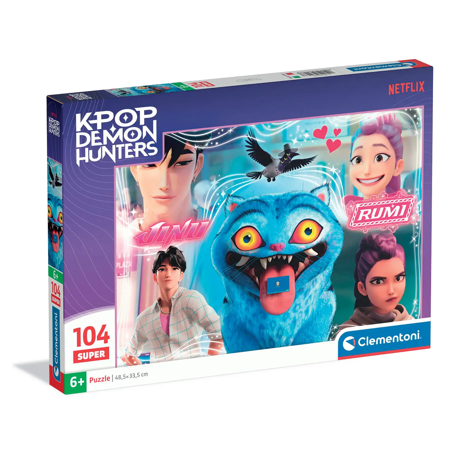 Puzzle 104 Pezzi K Pop Demon Hunters Saja Boys - Puzzle in cartone