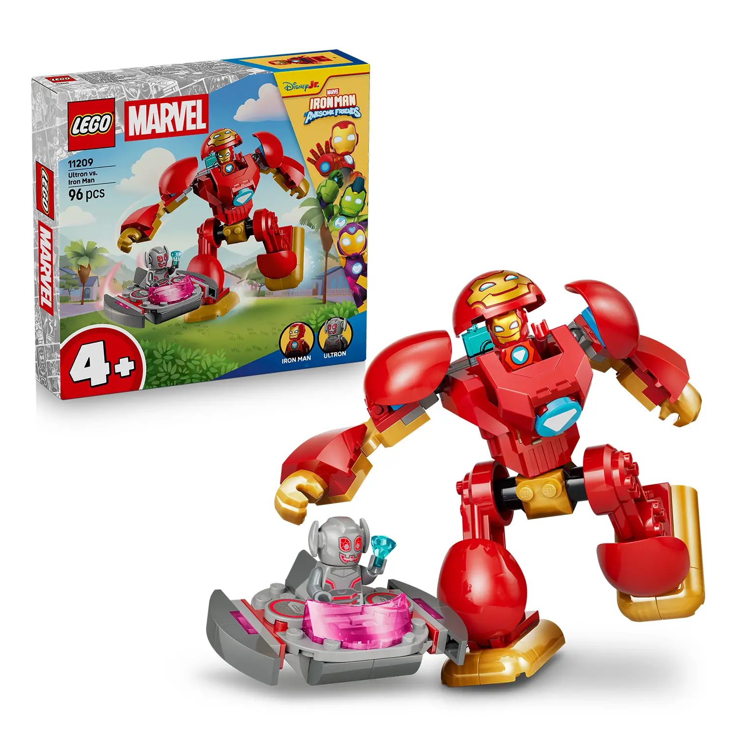 LEGO Marvel Ultron vs Iron Man 11209 Mech 4+ - lego