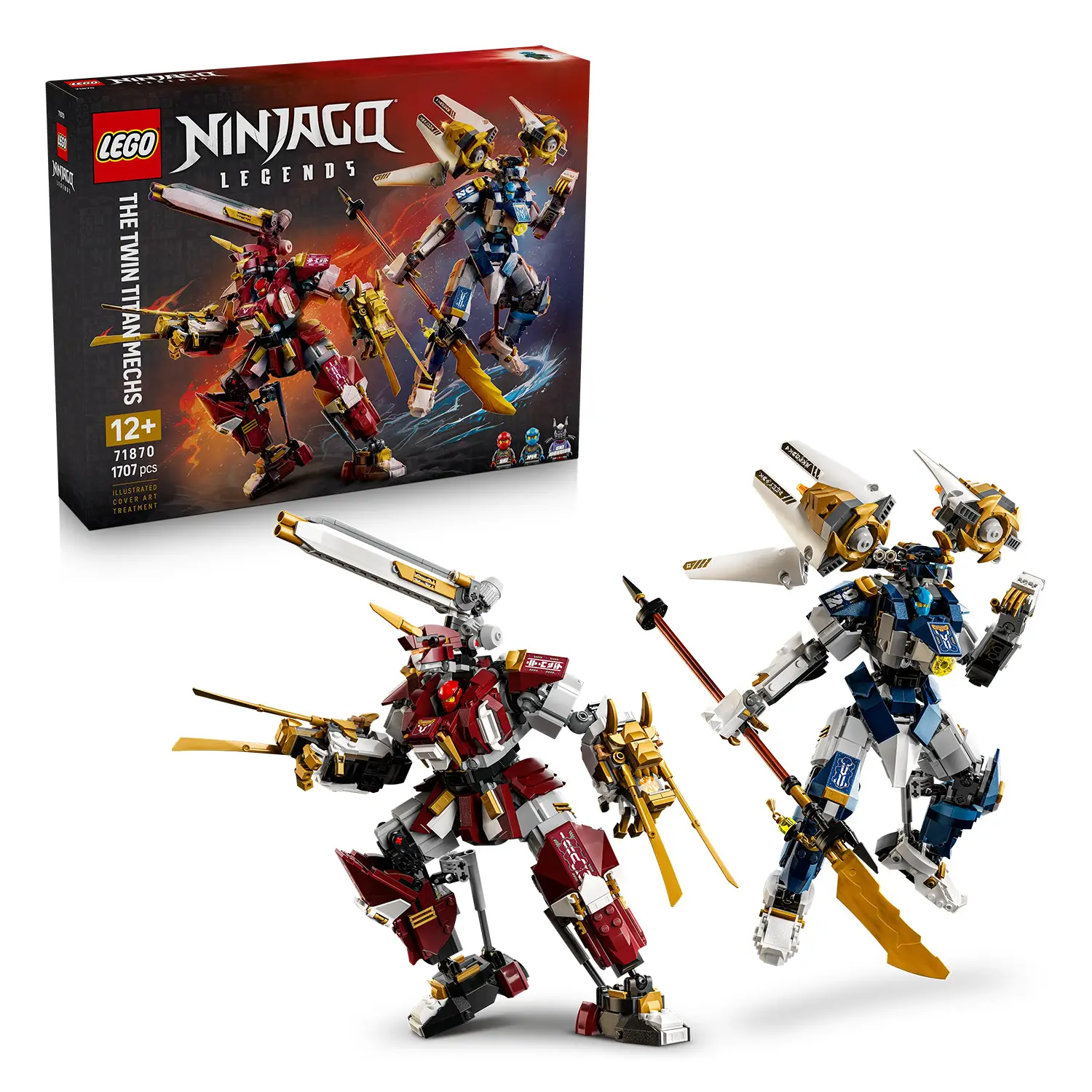 LEGO NINJAGO Mech Titanici Gemelli 71870 - lego