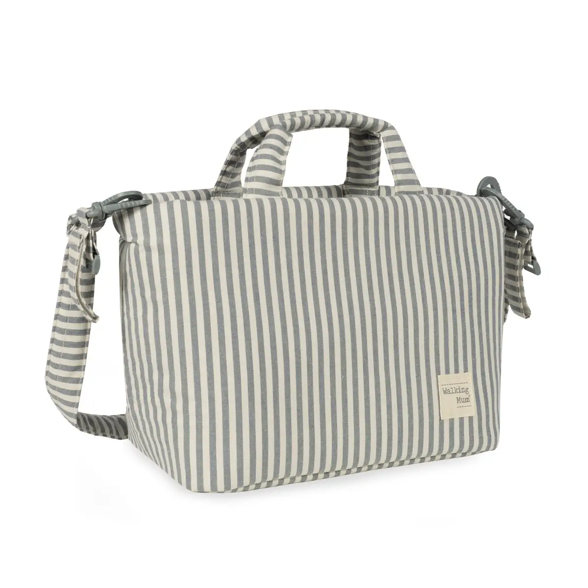 Praliné Borsa Fasciatoio Strisce Matcha Walking Mum - borse e zaini