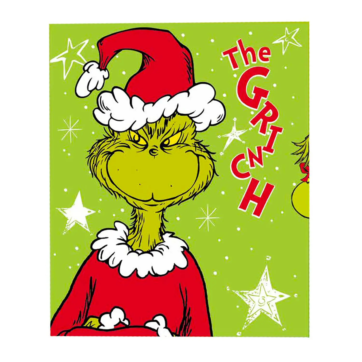 Plaid Soft Touch 130x160 Grinch - biancheria casa