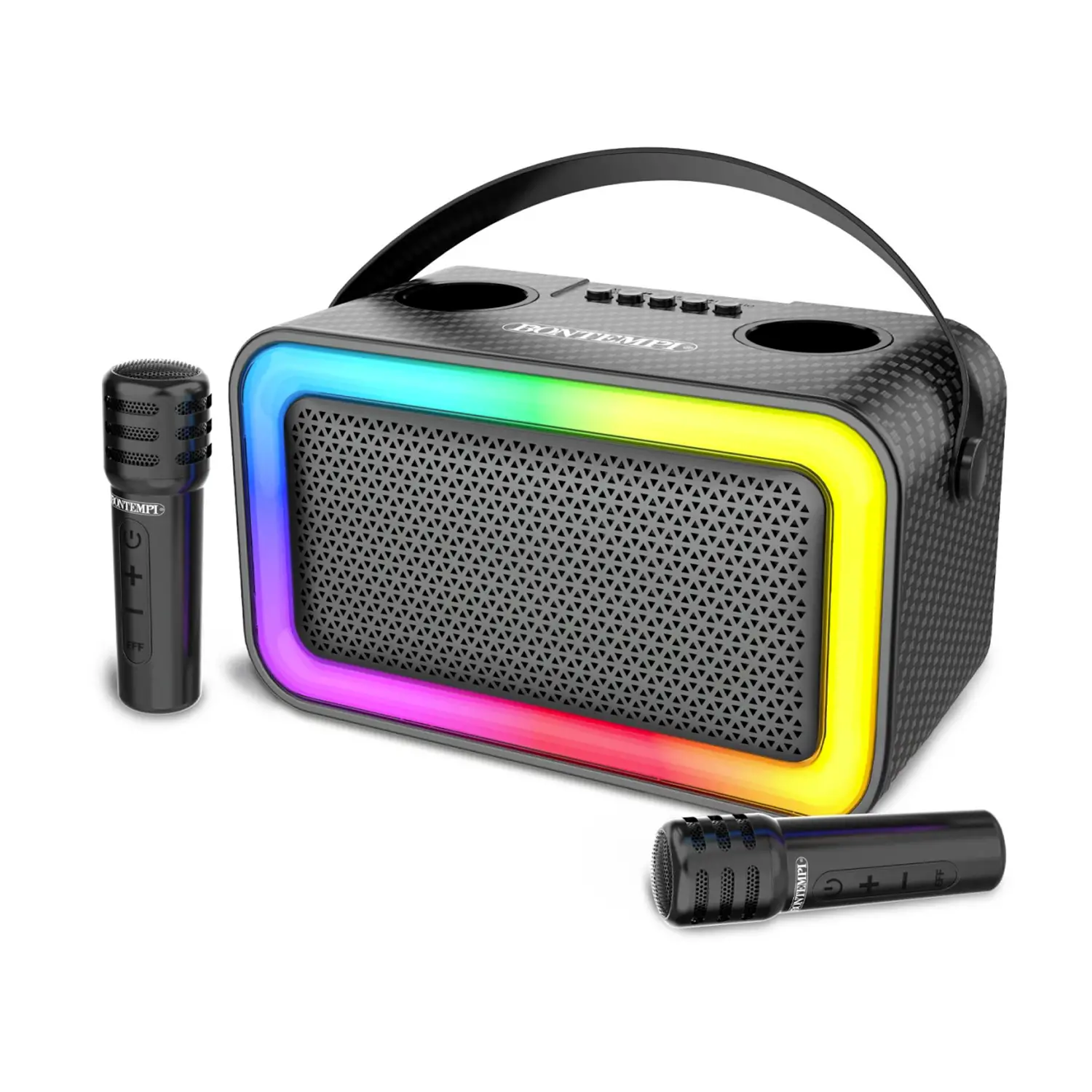 Bontempi Cassa Acustica Wireless con 2 Microfoni Senza Filo - musicali