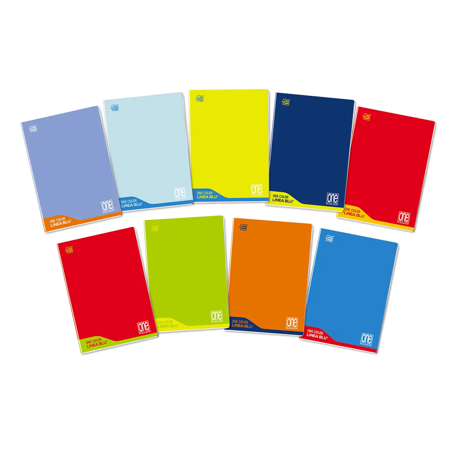 Quaderno Maxi One Color Linea Blu 100gr - Rigatura 10M - Cancelleria varia
