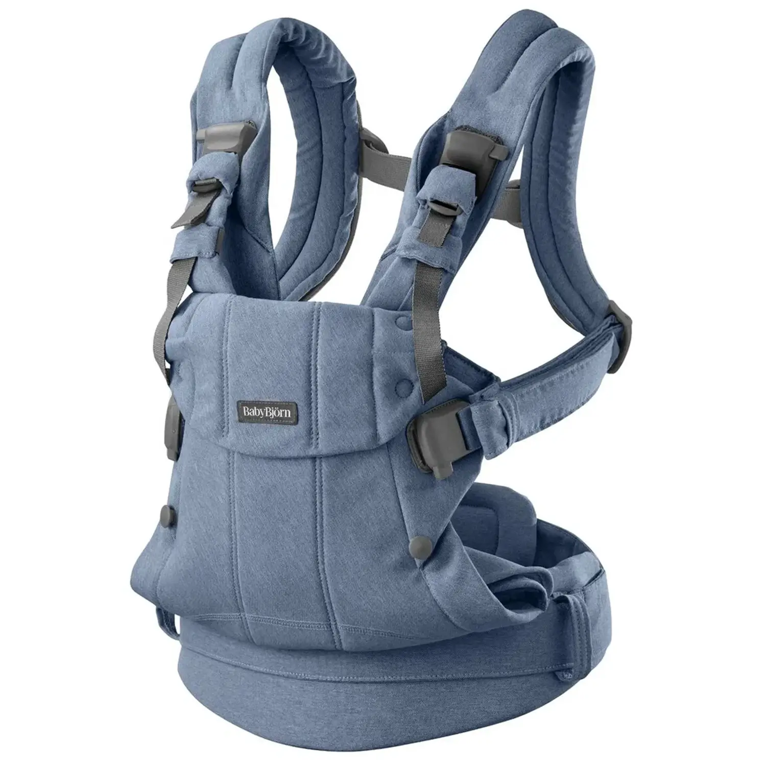 Babaybjorn Marsupio Harmony Woven Blue Melange - marsupi e zaini porta bimbo