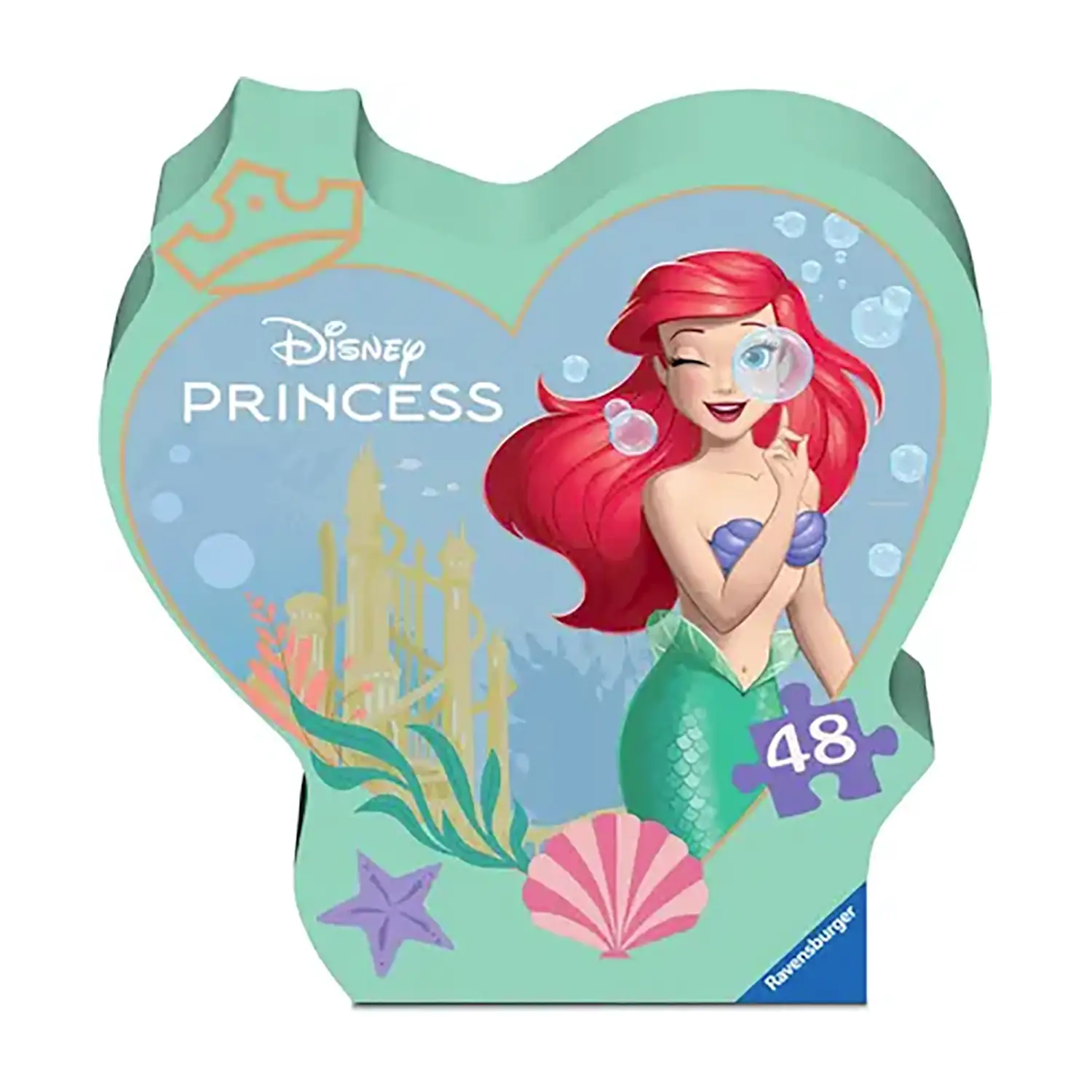 Puzzle 48 Pezzi Disney Princess Ariel - Ravensburger - Puzzle in cartone