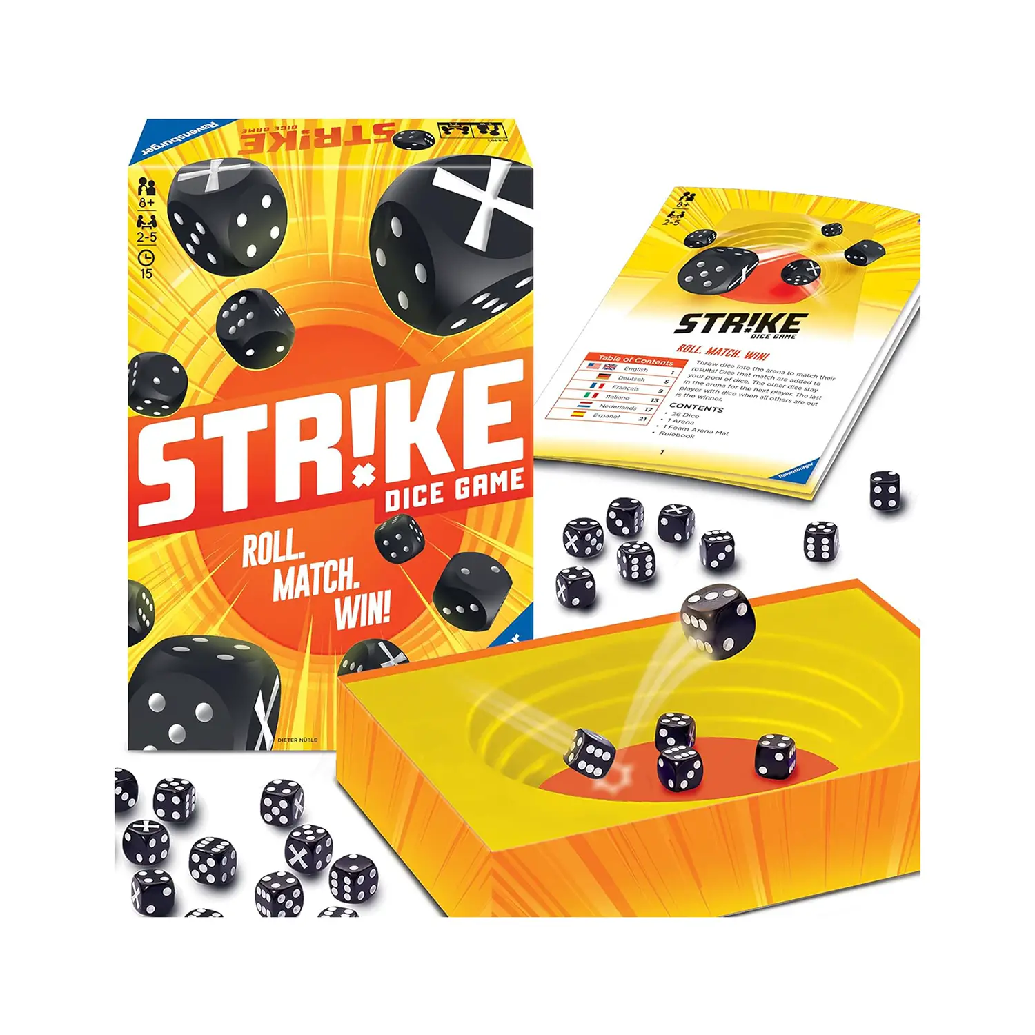 Strike Game - Gioco Competitivo Per Famiglia E Amici - Giochi di società