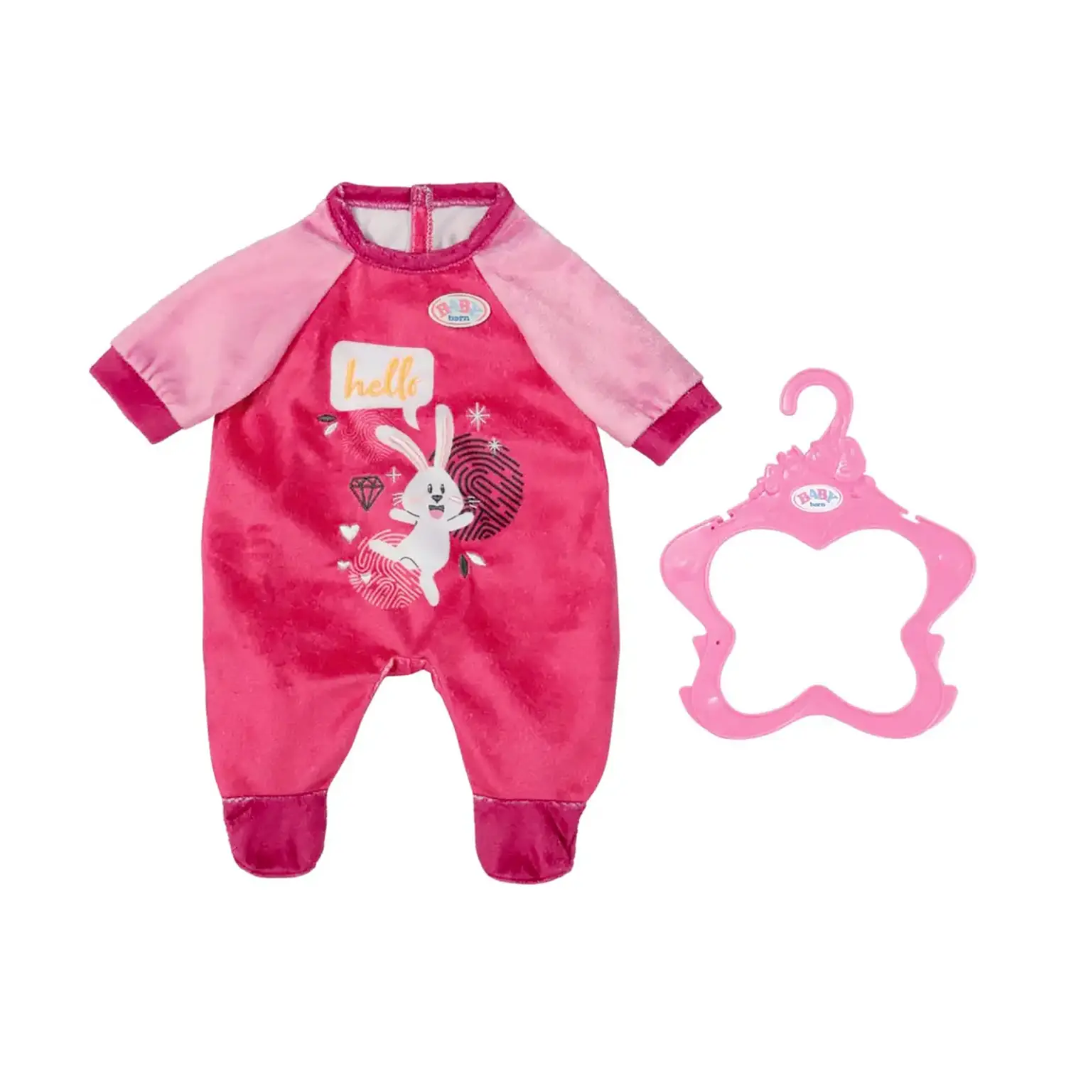 Baby Born Tutina Intera Rosa 43 Cm - Bambole e accessori