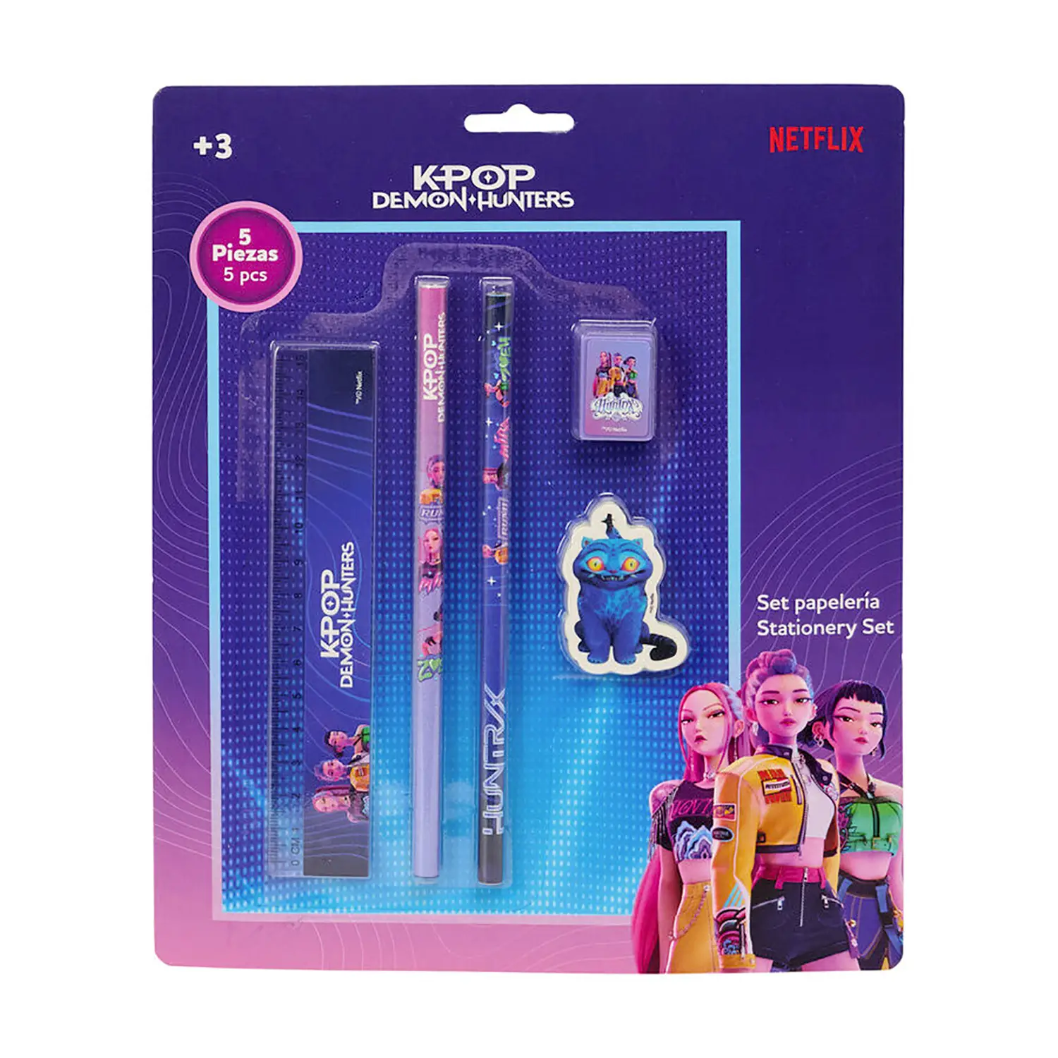 K Pop Demon Hunters Set Scrittura 5 Pezzi - gadget
