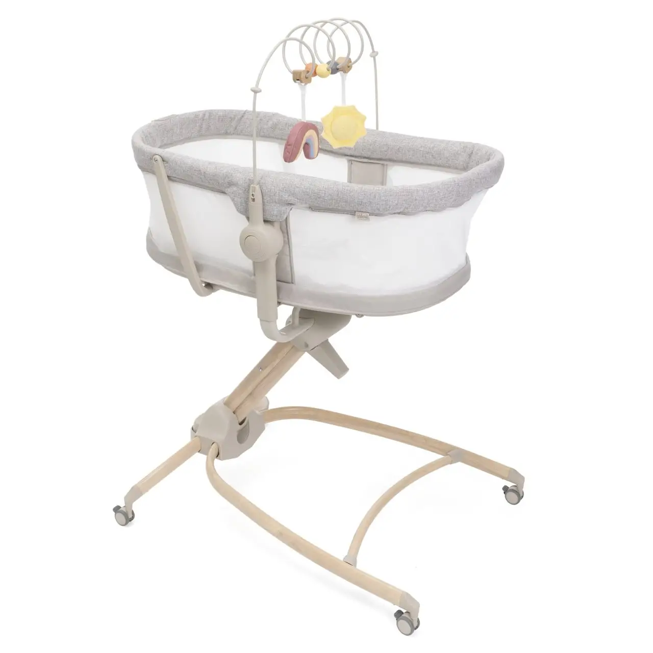 Chicco Baby Hug 4in1 Armonia Scandinavian – Culla, Sdraietta, Seggiolone e Prima Sedia 0-36 Mesi - sdraiette
