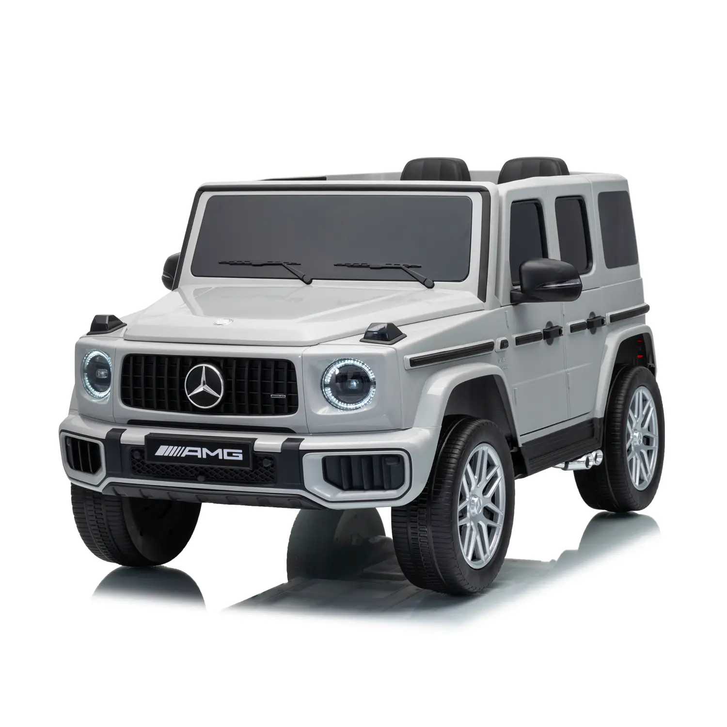 Auto Elettrica Mercedes AMG G63 per Bambini 12V, Grigia - auto
