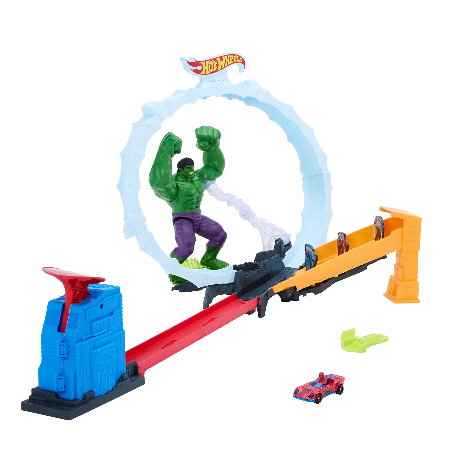 Hot Wheels Spider-Man e Hulk Spacca JMR29 - modellini