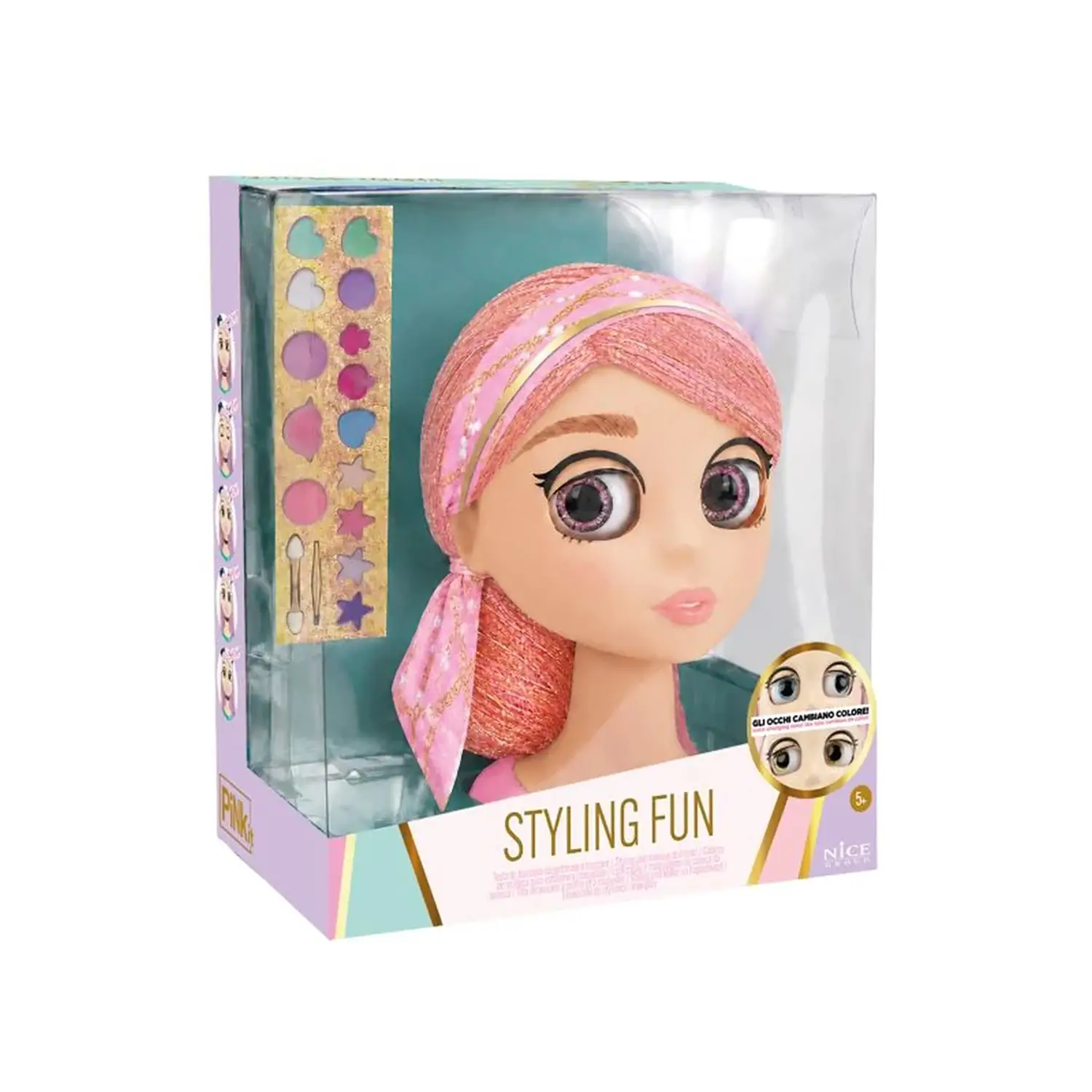 Pink It Beauty And Style Bambola Acconciature - bellezza e accessori