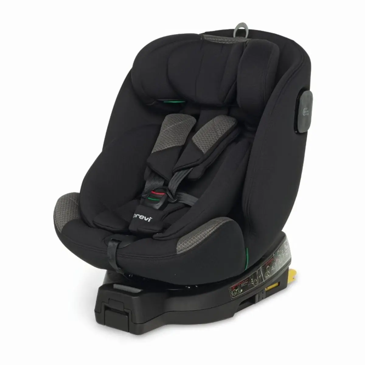 Seggiolino Auto Hop i-Size Black 40-150 cm Girevole ISOFIX - bambini 40-150 cm (0-12 anni)