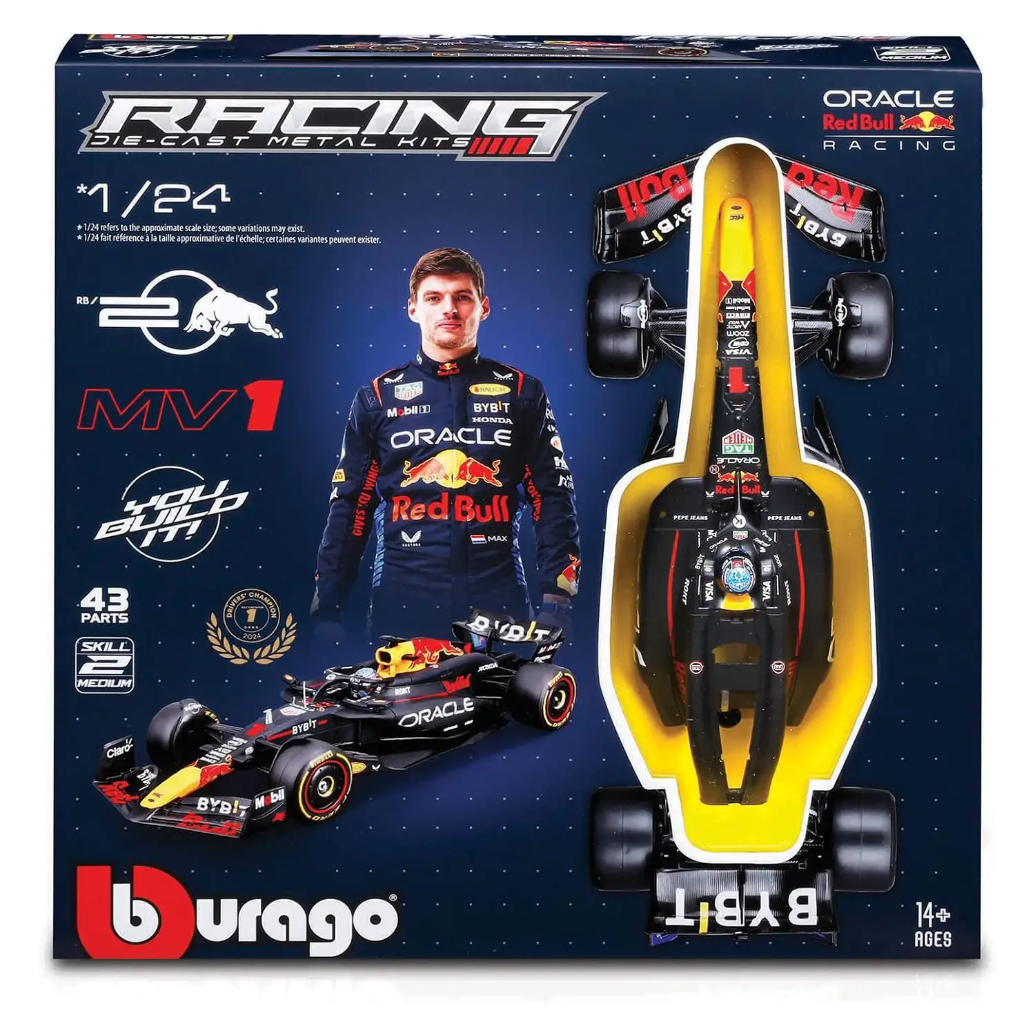 Auto 1:24 Model Kit Red Bull RB20 - auto