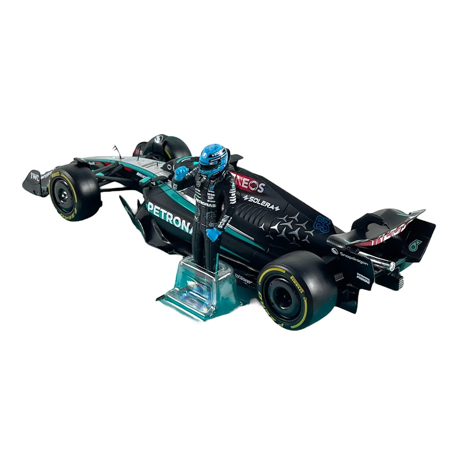 Auto 1:24 F1 Mercedes-AMG W15 2024 #63 Russell Con Pilota - auto