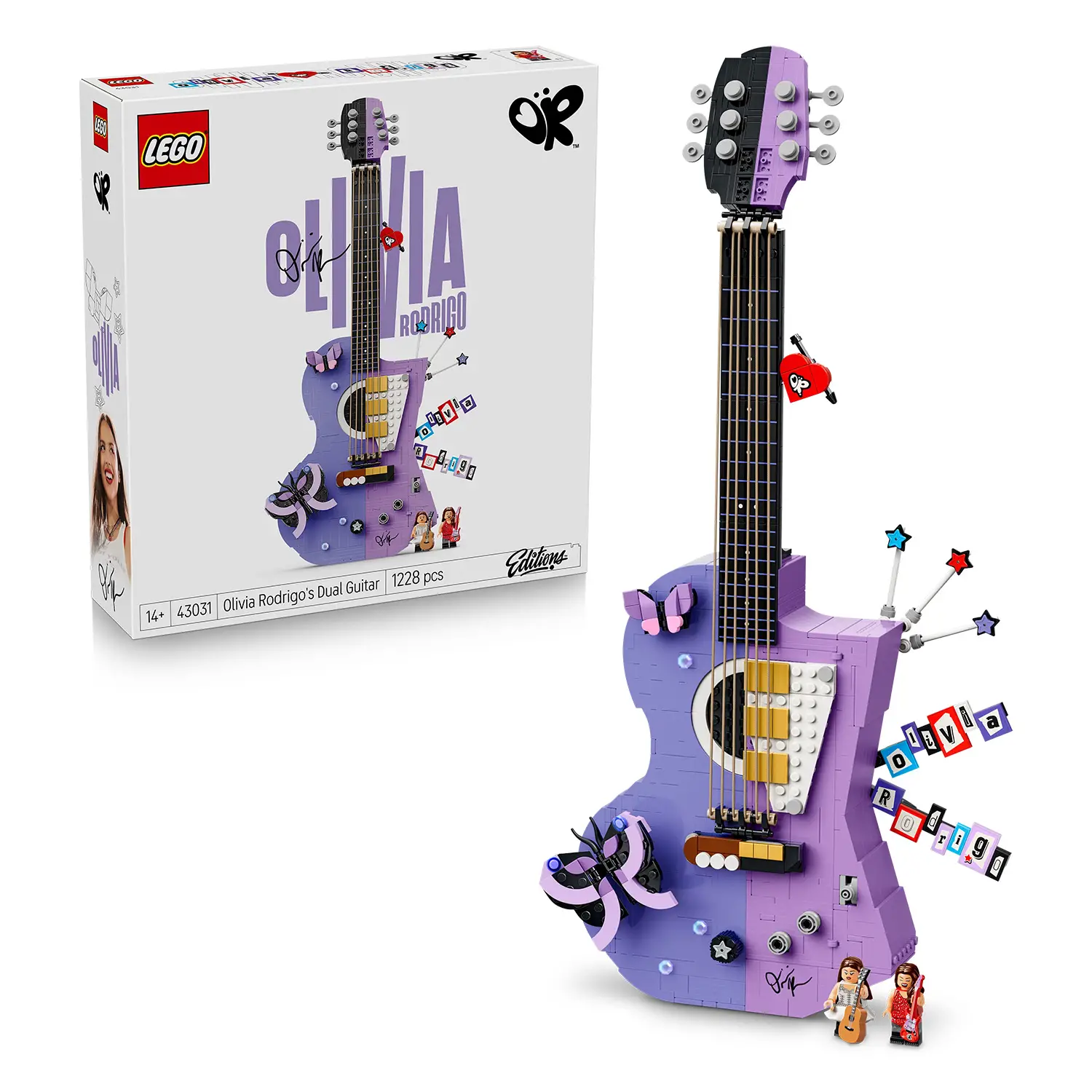 LEGO La chitarra bicolore di Olivia Rodrigo 43031 - 1228 Pezzi - lego
