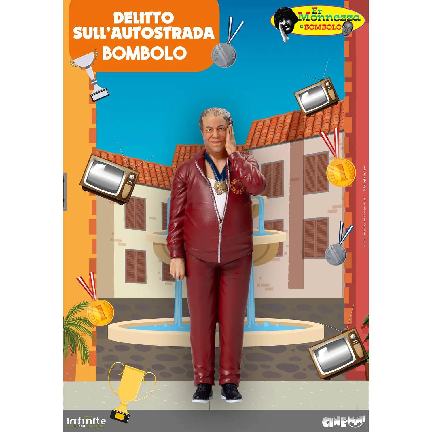 Bombolo Venticello Delitto Autostrada PVC Cine-mini - action figures ed accessori
