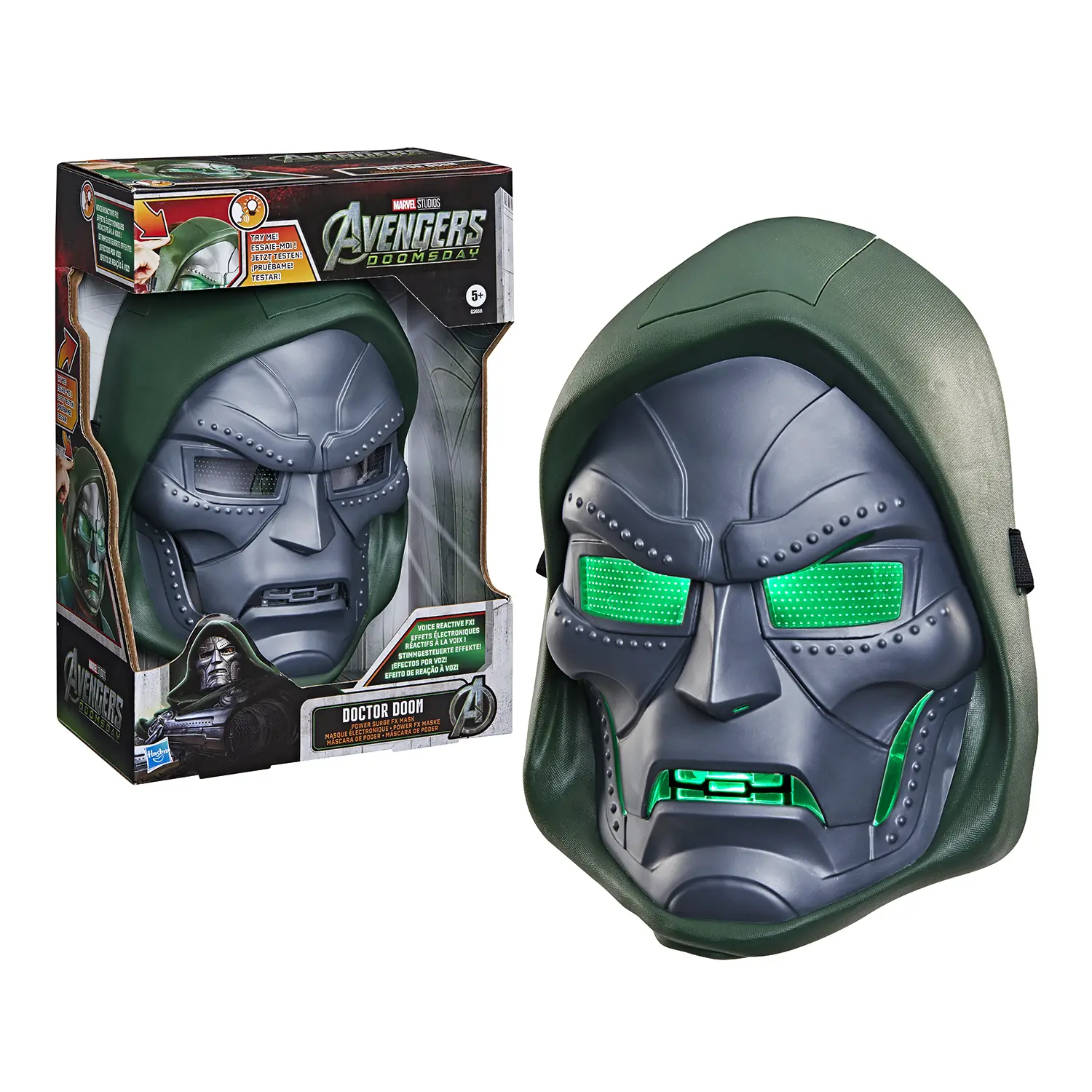 Avengers Doomsday Maschera Doctor Doom Luci E Suoni - action figures ed accessori