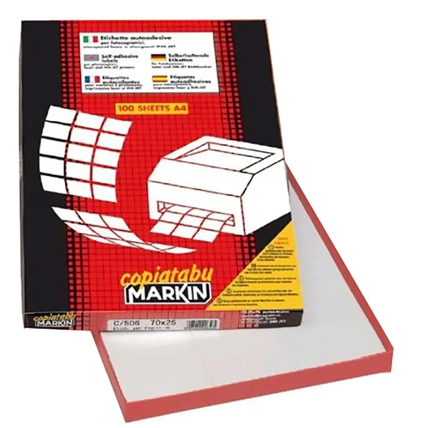 Etichette Adesive Universali • 2400 Pz 70x37 mm - Accessori ufficio