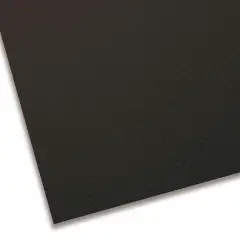 Cartoncino Colorato Premium Liscio Ruvido Cm. 50x70 Nero
