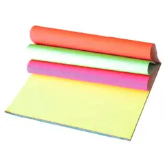 CARTONCINO COLORATO LUCIDO  35x50 10FF BLU