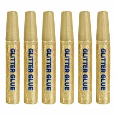 Porporina Color Glue Glitter Oro • 12gr