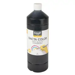 Colore a Tempera per Bambini Dacta Color - 1000 ml – Nero
