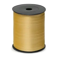 Nastro Regalo Oro – 10 mm x 250 Yard, Polipropilene Arricciabile