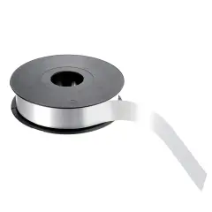 Nastro Regalo Argento – 31 mm x 100 Yard, Polipropilene Arricciabile