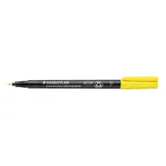 Pennarello Permanente Lumocolor Staedtler - Punta Fine Giallo