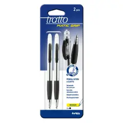 Penna Tratto Matic Grip Nera
