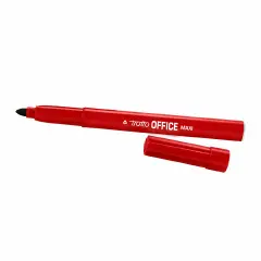 Pennarello Tratto Office Maxi – Punta Maxi 4 mm - Rosso