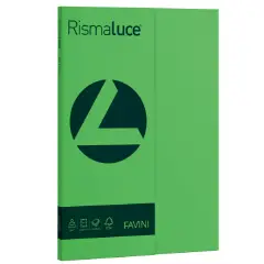Carta Colorata Rismaluce A4 200 gr – 50 Fogli - Verde