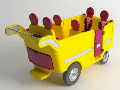 Carrozzino 6 Posti Espresso Elettrico Base Giallo