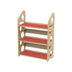 Modulo Libreria Bassa cm 98 – Lampone
