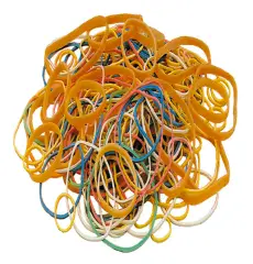 Elastici Assortiti 1 kg – Elastici in Gomma di Diverse Misure
