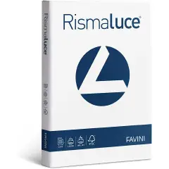 Carta Multiuso Rismaluce Bianca A4 200 gr - 125 Fogli
