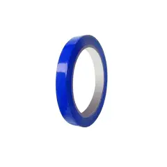 Adesivo Lucido Blu Rotolo mm. 12x66 mt.