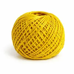 Spago Colorato Giallo – Gomitolo 25 gr