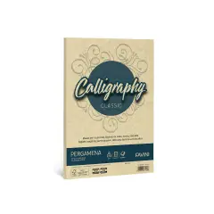 Carta Calligraphy Pergamena A4 190 gr – 50 Fogli - Sabbia