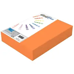 Risma Carta Arancio A4 Giodikrea 200 gr – 100 Fogli – Alta Qualità