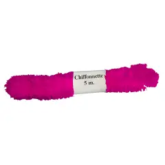 Nastro Chiffonnette Fucsia – 6 cm x 5 m – Per Addobbi e Creatività