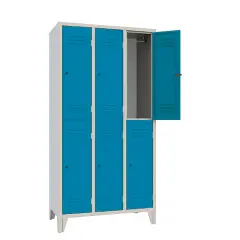 Armadio Casellario Classic 6 Posti Ante Azzurro - Conforme CAM